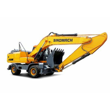 Колесный экскаватор SINOMACH 215W, эксплуатационная масса 21000 - 22000 кг