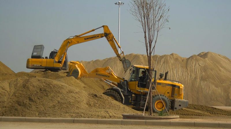 Фронтальный погрузчик SINOMACH 955T, двигатель Weichai WD10G220E23