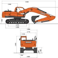 Гусеничный экскаватор DEVELON DX210-7M HV Market