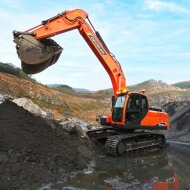 Гусеничный экскаватор DEVELON DX220LC-7M HV Market