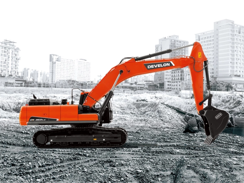 Гусеничный экскаватор DEVELON DX360LC-7B