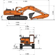 Гусеничный экскаватор DEVELON DX360LC-7B HV Market