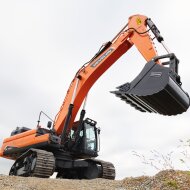 Гусеничный экскаватор DEVELON DX490LC-7M, мощность двигателя 393 л.с.
