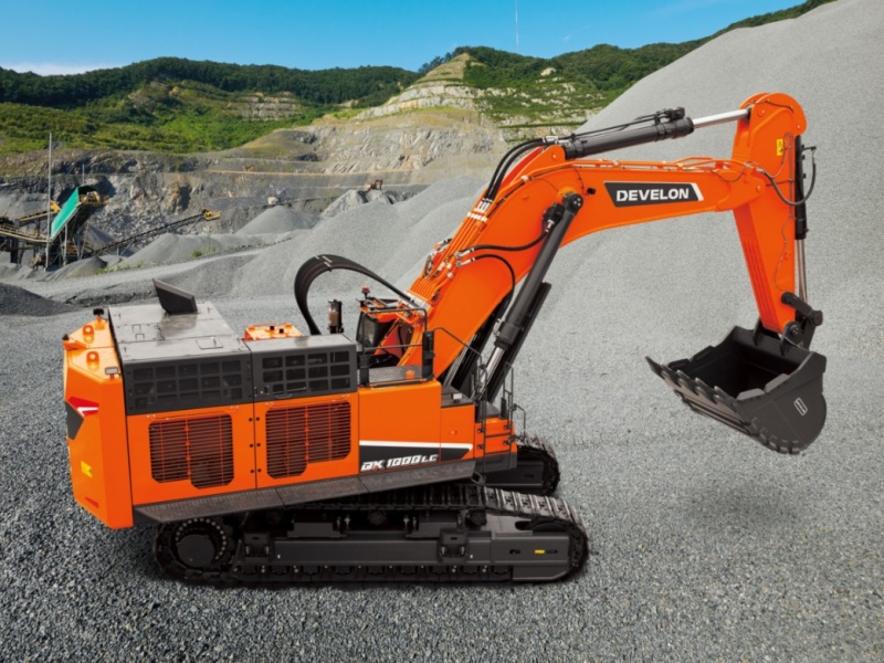 Гусеничный экскаватор DEVELON DX1000LC-7