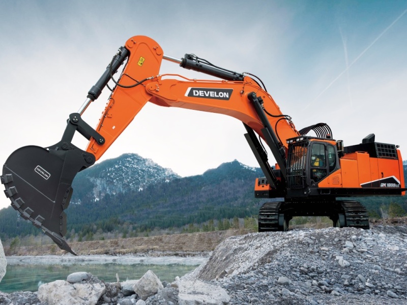 Гусеничный экскаватор DEVELON DX1000LC-7