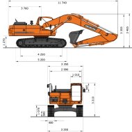 Гусеничный экскаватор DEVELON DX450LCA-7M HV Market
