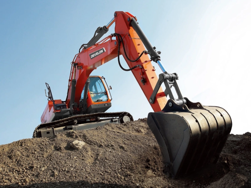 Гусеничный экскаватор DEVELON DX225NLCA
