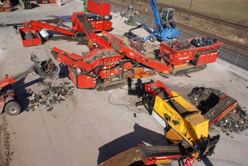 Линия по утилизации металлов