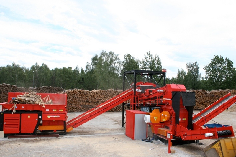 Утилизация дерева HAMMEL