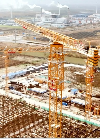 Башенный кран с горизонтальной стрелой XCMG XGT800-40S