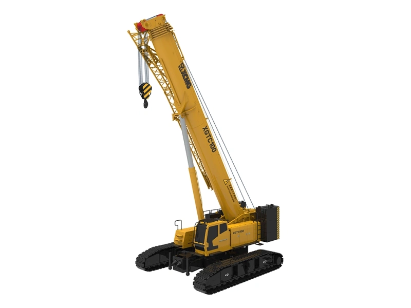 Гусеничный кран с с телескопической стрелой XCMG XGTC100