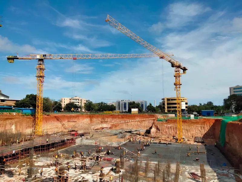 Башенный кран с горизонтальной стрелой XCMG XGT7026-12S1