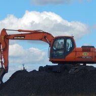 Колесный экскаватор DEVELON DX150W-7B, мощность двигателя 136 л.с.
