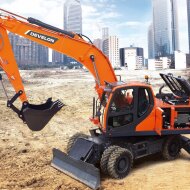 Колесный экскаватор DEVELON DX210-7B