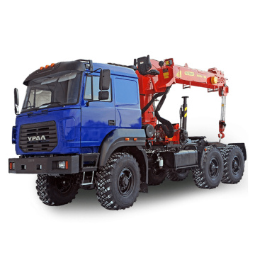 Грузовики Borus Тягач с КМУ ИТ-150 на шасси УРАЛ-М - 4661