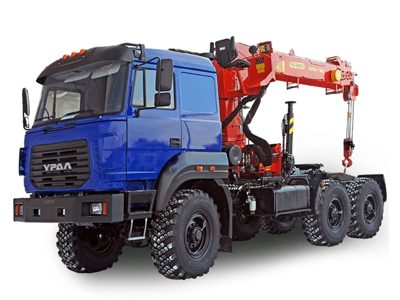Грузовики Borus Тягач с КМУ ИТ-150 на шасси УРАЛ-М - 4661