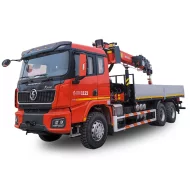 Грузовики Borus Автомобиль бортовой с КМУ на шасси Shacman 6x4 - 1121