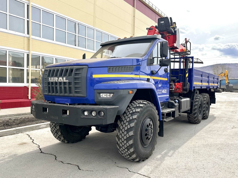 Грузовики Borus Автомобиль бортовой с КМУ ИТ-150 на шасси УРАЛ Next - 4621