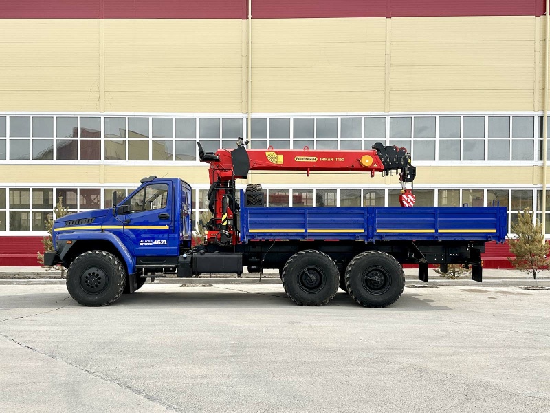Грузовики Borus Автомобиль бортовой с КМУ ИТ-150 на шасси УРАЛ Next - 4621