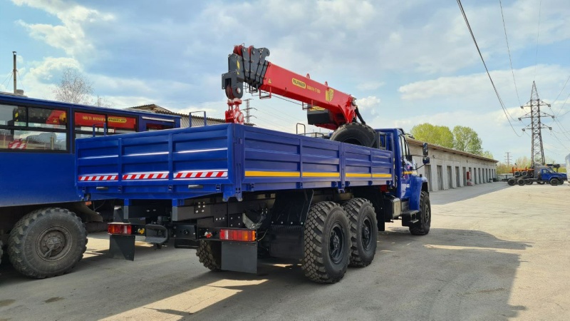 Грузовики Borus Автомобиль бортовой с КМУ ИТ-150 на шасси УРАЛ Next - 4621