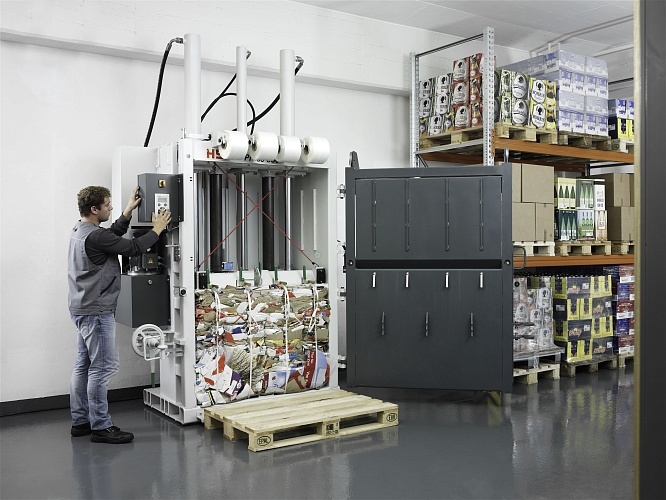 Вертикальный пресс HSM V-Press 860 S