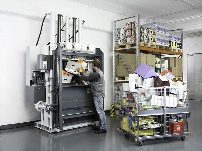 Вертикальный пресс HSM V-Press 860 ECO