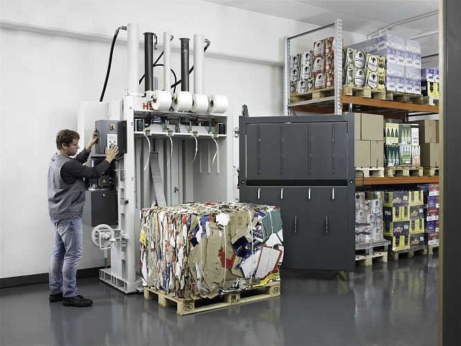 Вертикальный пресс HSM V-Press 860 ECO