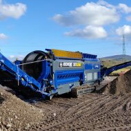 Дробилки Мобильный грохот EDGE TRT 620R