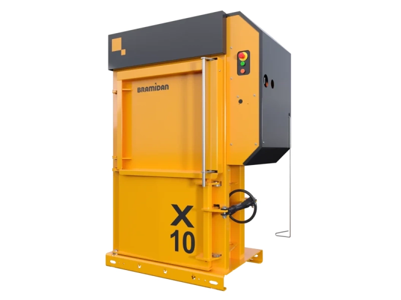 Вертикальный пресс BRAMIDAN Baler X10