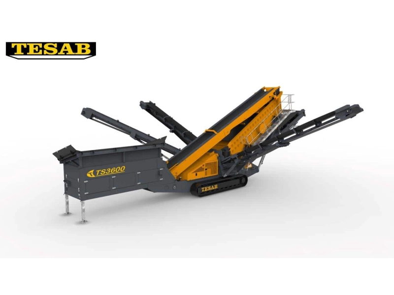 Дробилки Мобильный грохот TESAB TS 3600