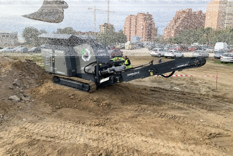 Мобильная щековая дробилка KOMPLET K-JC 704