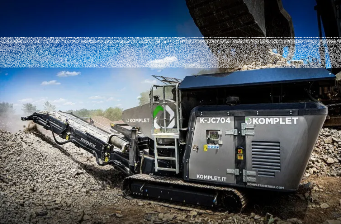 Мобильная щековая дробилка KOMPLET K-JC 704