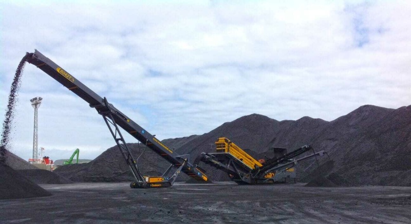 Дробилки Мобильный грохот TESAB TS 2600