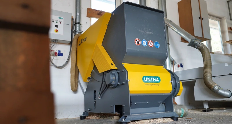 Вторичные измельчители UNTHA Шредер LR 700