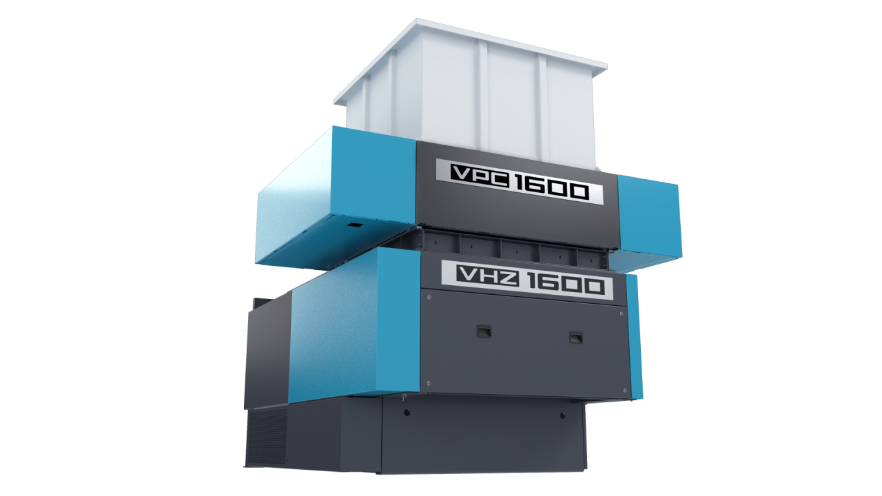 Вторичные измельчители VECOPLAN Шеред VPC 1600