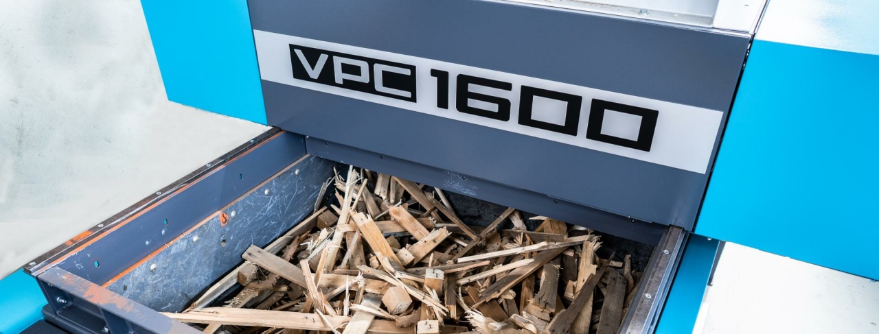 Вторичные измельчители VECOPLAN Шеред VPC 1600