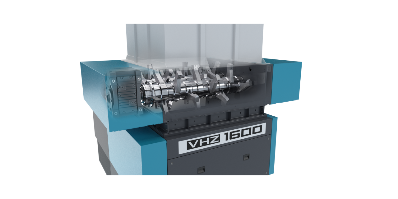 Вторичные измельчители VECOPLAN Шеред VPC 1600