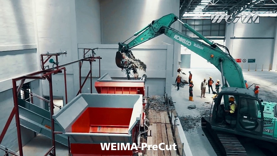 Вторичные измельчители WEIMA Шредер PreCut WPC 2000
