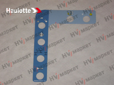 4000033880 - Наклейка на пульт