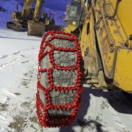 Накидные гусеницы Цепи противоскольжения на мини-погрузчик