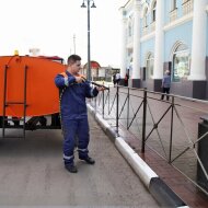 Бочки и цементораспределители Бочка прицеп с керхером на МТЗ