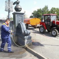 Бочки и цементораспределители Бочка прицеп с керхером на МТЗ