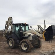 Навесное оборудование для экскаваторов-погрузчиков Ковш дробильный для экскаватора погрузчика