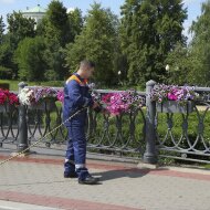 Бочки и цементораспределители Бочка с пистолетом на трактор МТЗ