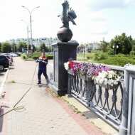 Бочки и цементораспределители Бочка с пистолетом на трактор МТЗ