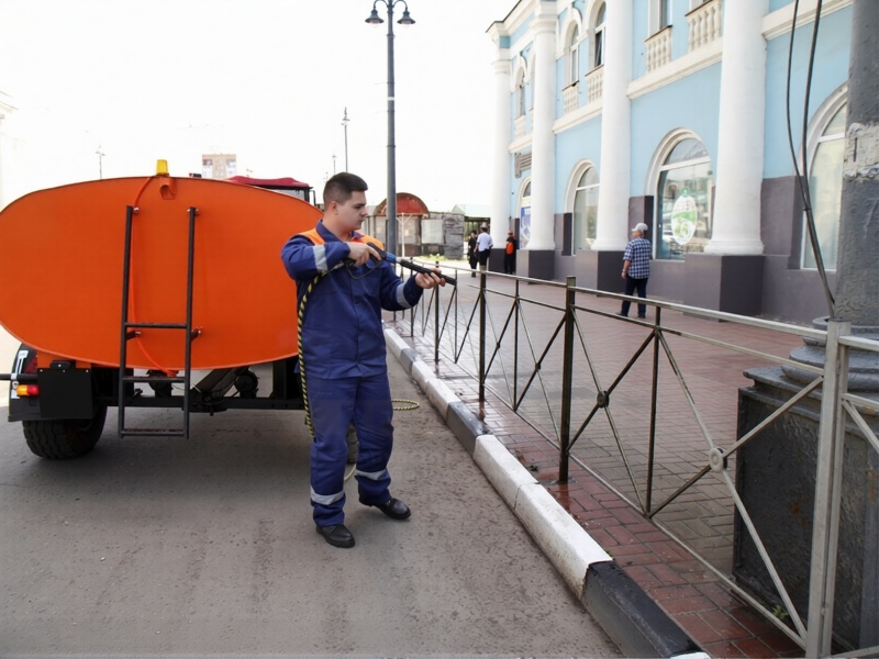 Бочки и цементораспределители Бочка с пистолетом на трактор МТЗ