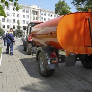 Бочки и цементораспределители Бочка с пистолетом на трактор МТЗ