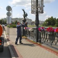 Бочки и цементораспределители Бочка с пистолетом на трактор МТЗ