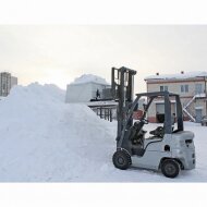 Навесное оборудование для вилочного погрузчика Ковш на вилочный погрузчик
