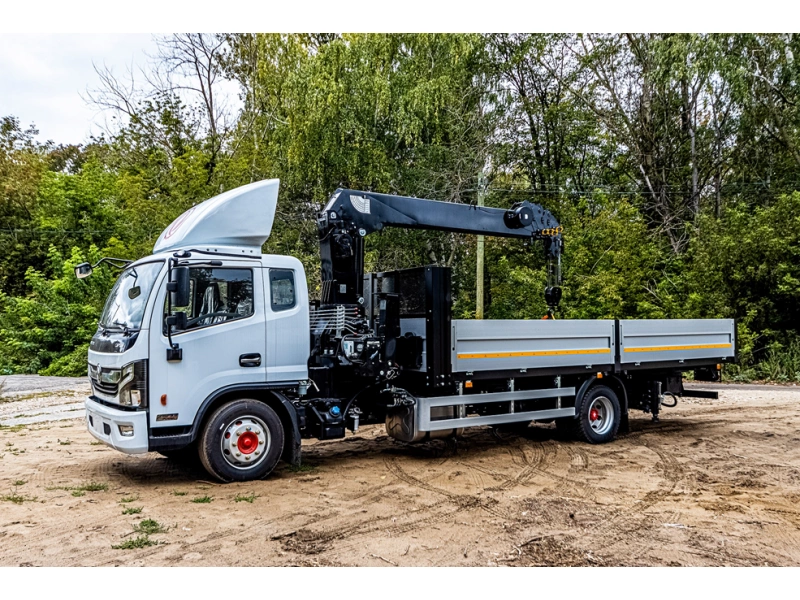 Кран-манипулятор Z-Ton 524 на шасси Dong Feng C120L 4×2